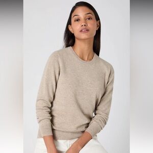 Everlane Cashmere Crew Oatmeal XS